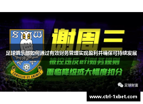 足球俱乐部如何通过有效财务管理实现盈利并确保可持续发展